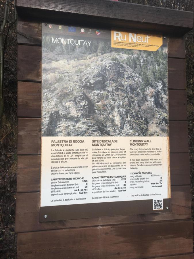 奥斯塔La Casa Del Bosco公寓 外观 照片